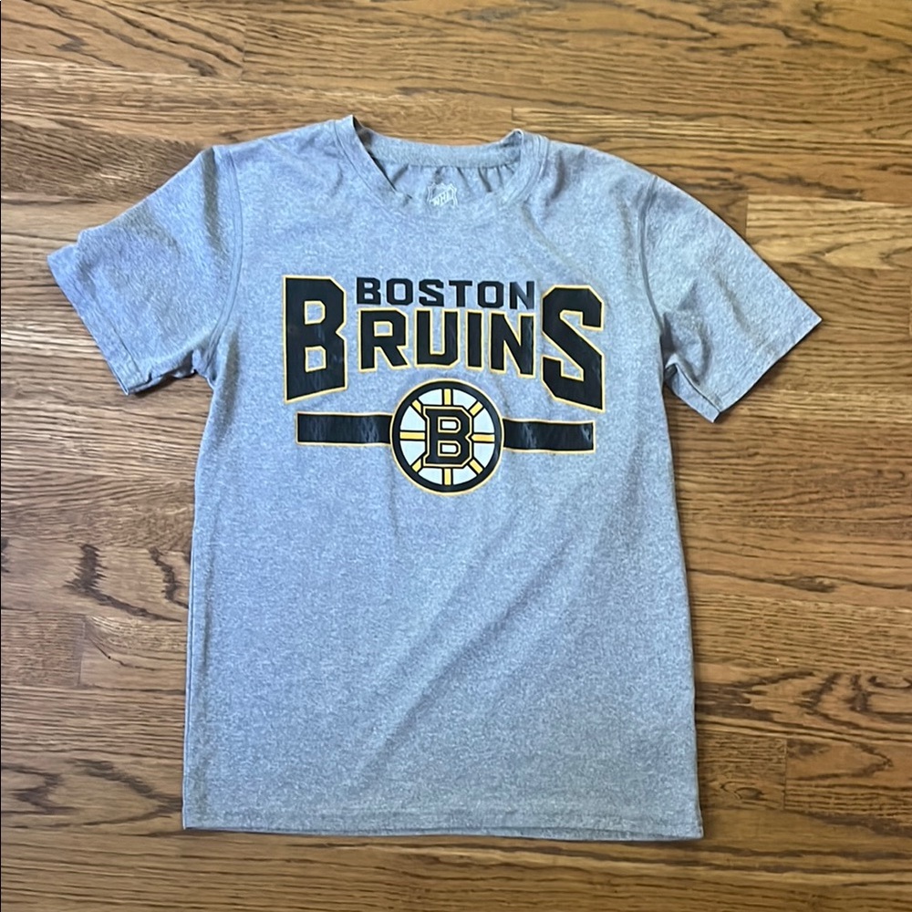 Kids Boston Bruins Gray T-Shirt